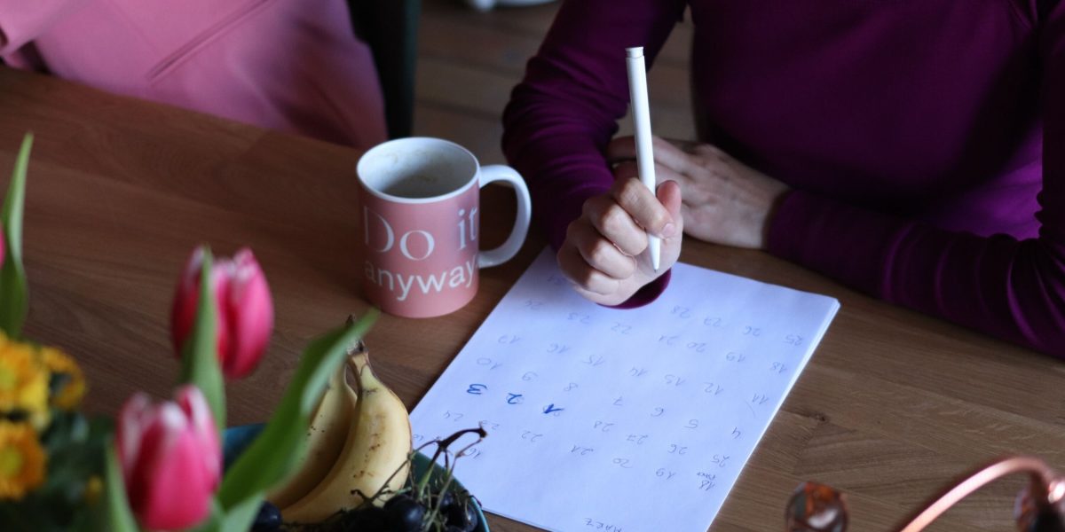 Woman with a schedule: When self care feels like a chore